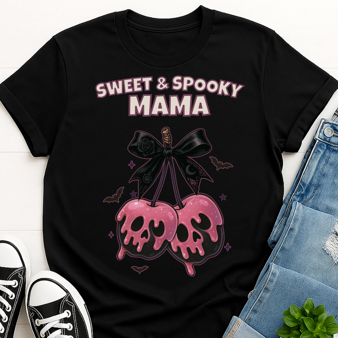 Sweet & Spooky Mama Cherry T-shirt