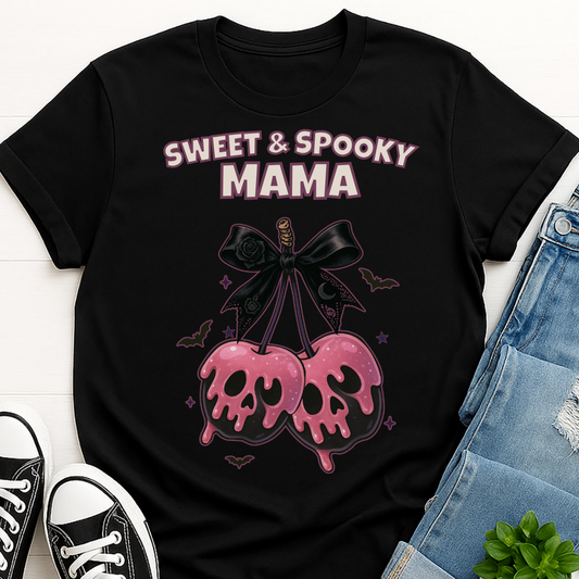 Sweet & Spooky Mama Cherry T-shirt