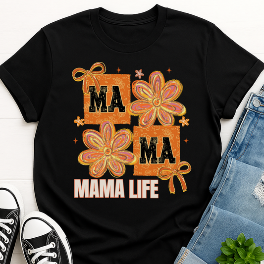 Mama Life Floral T-shirt