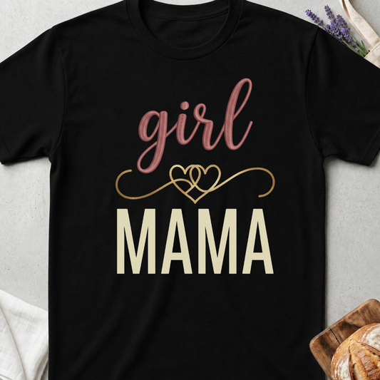 Girl Mama Shirt - Cute Girl Mom Tee
