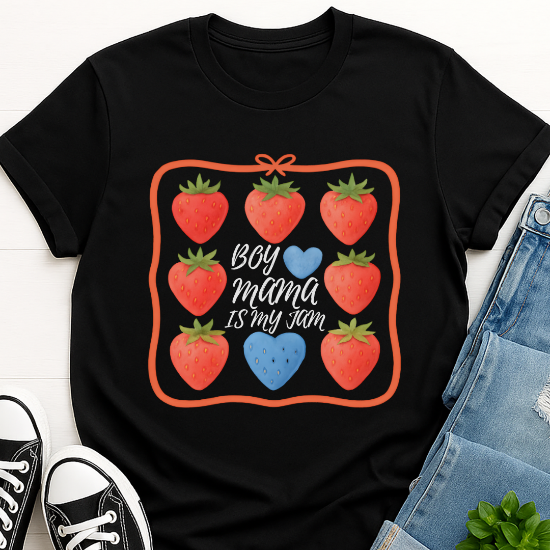 Boy Mama Is My Jam T-shirt