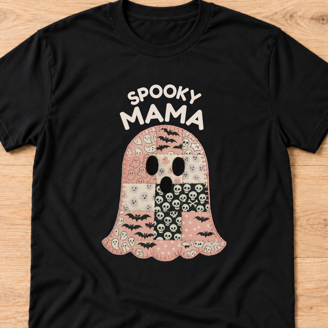 Spooky Mama Ghost T-Shirt