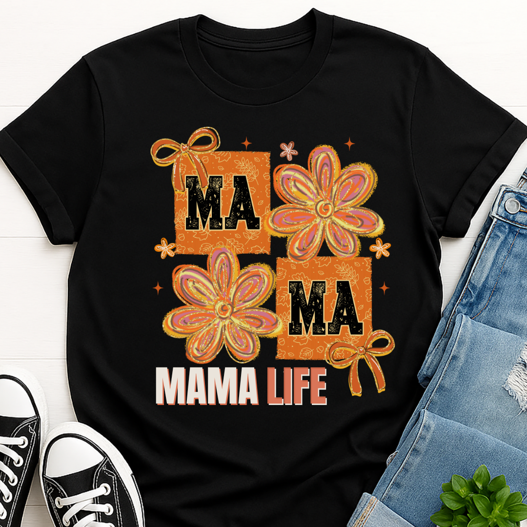 Mama Life Floral T-shirt