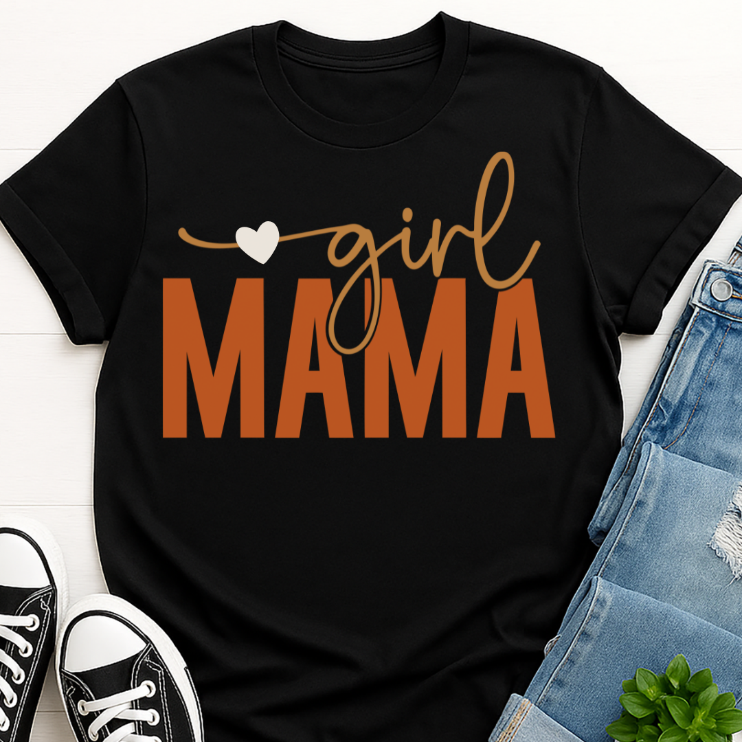 Girl Mama T-shirt - Mom Tee