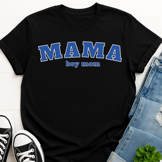 Mama Boy Mom T-shirt
