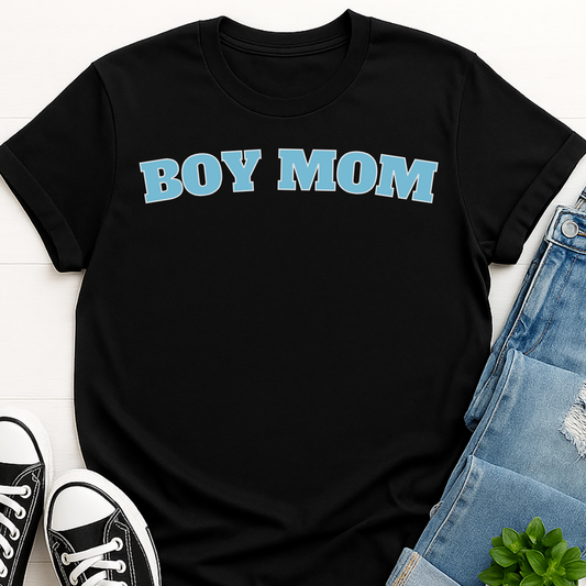 Boy Mom T-shirt - Mom Tee