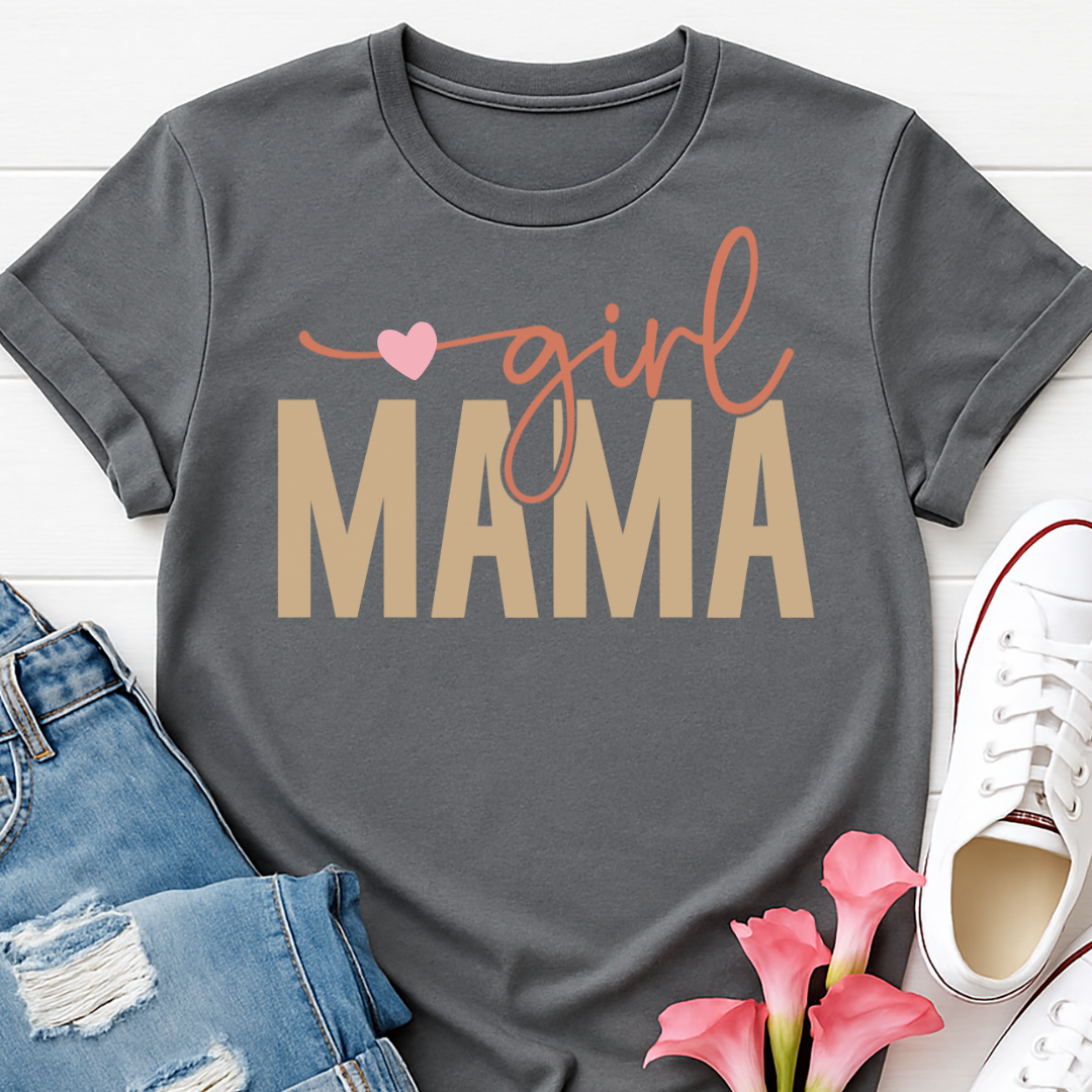 Girl Mama T-shirt - Mom Tee