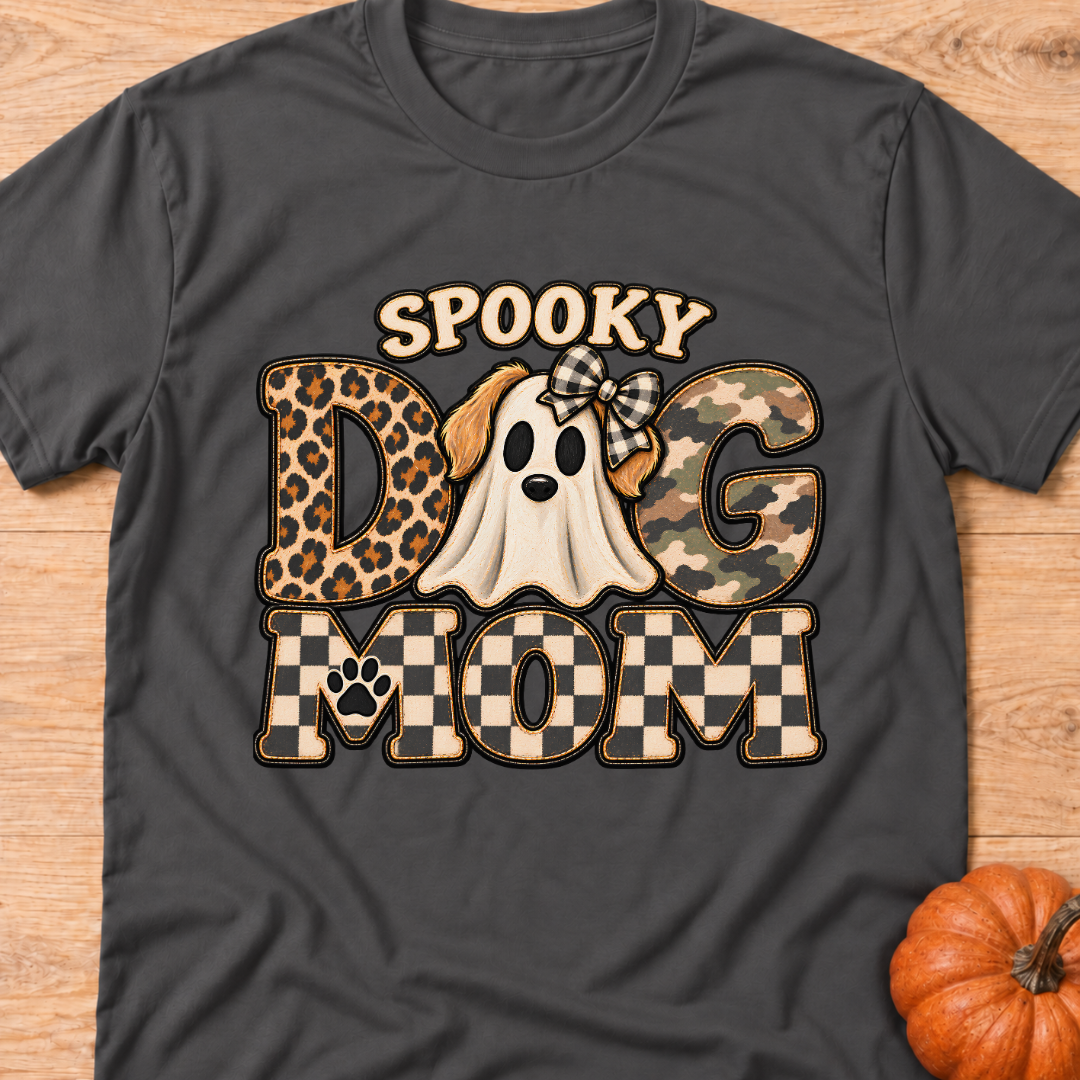 Spooky Dog Mom T-Shirt