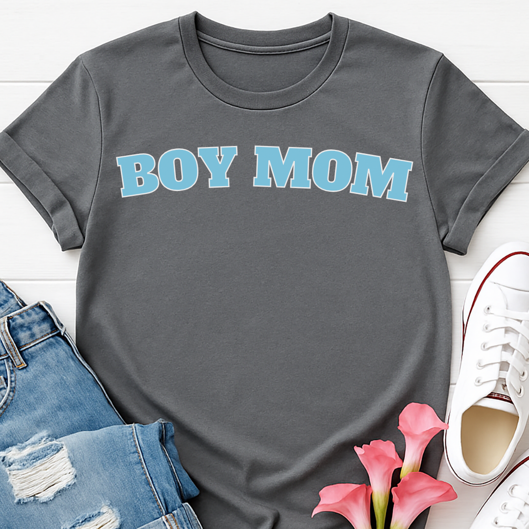 Boy Mom T-shirt - Mom Tee