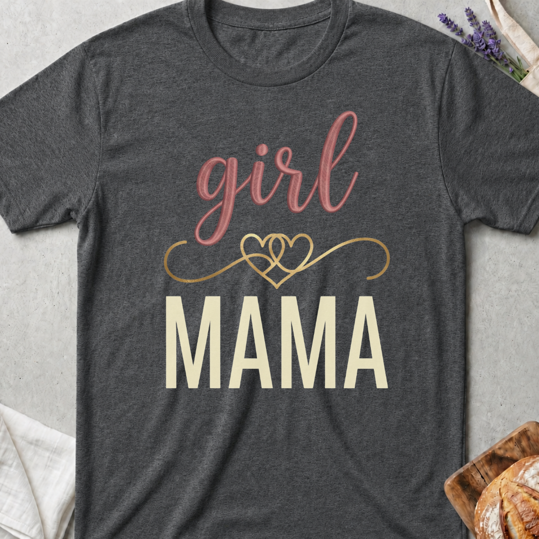 Cute Girl Mama T-Shirt