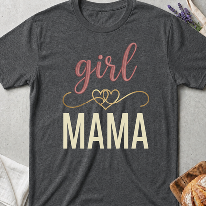 Cute Girl Mama T-Shirt