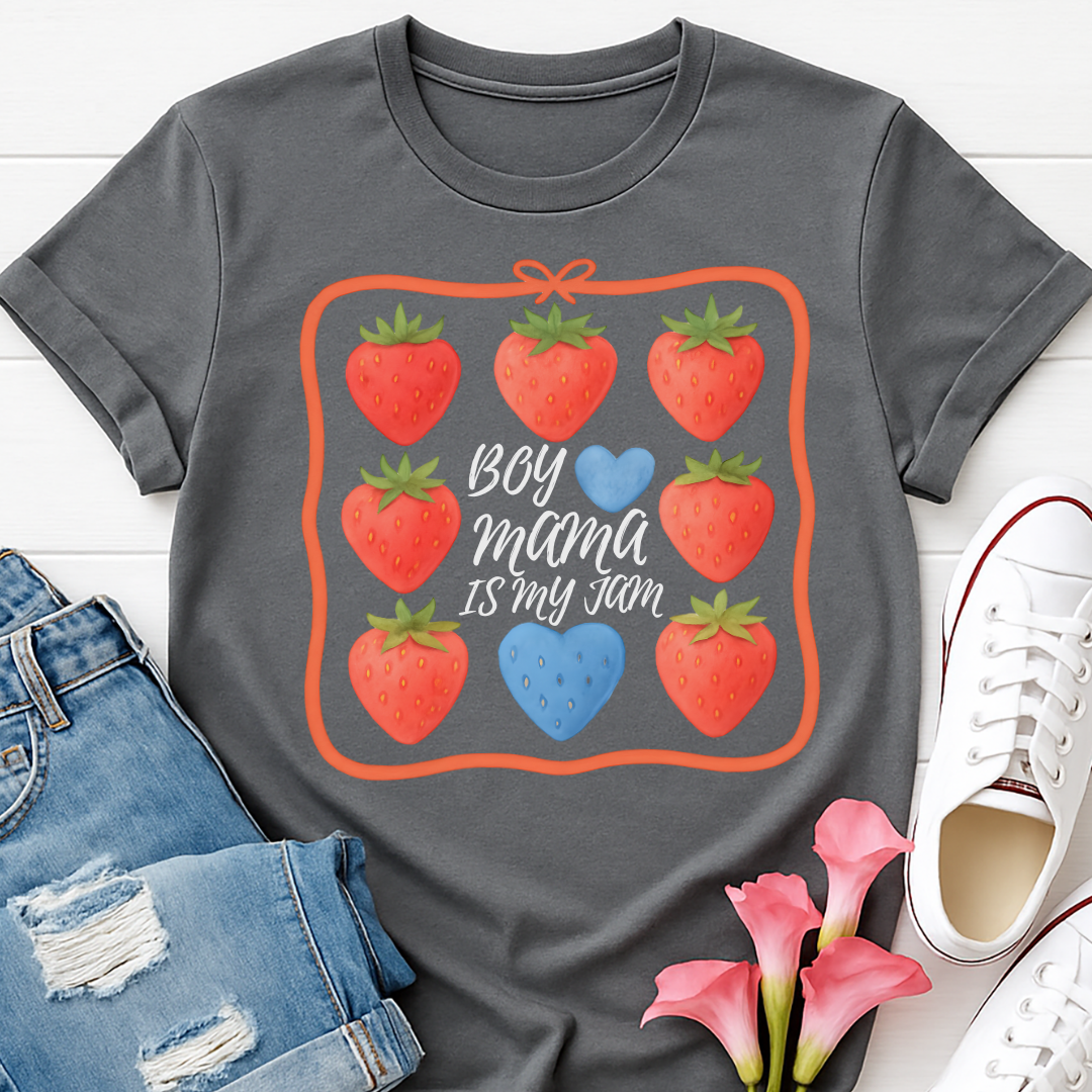 Boy Mama Is My Jam T-shirt