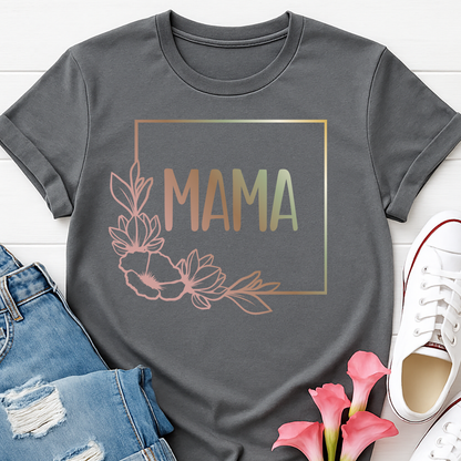 Boho Floral Mama T-shirt