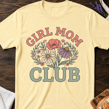 Girl Mom Club Wildflowers T-Shirt