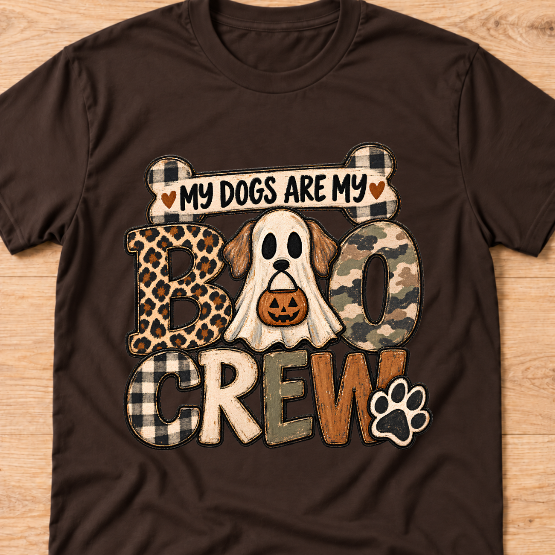 My Dogs Boo Crew T-Shirt