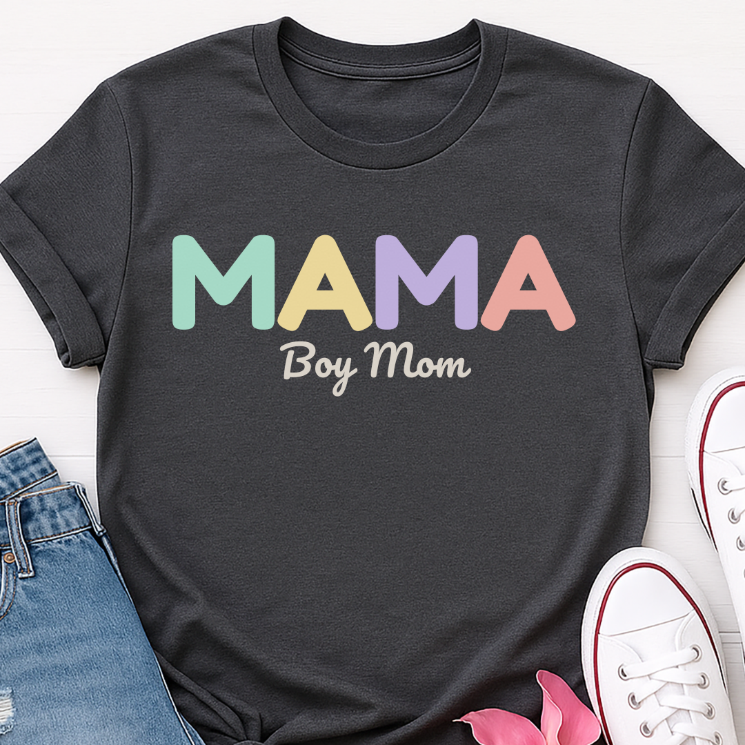 Mama Boy Mom T-shirt