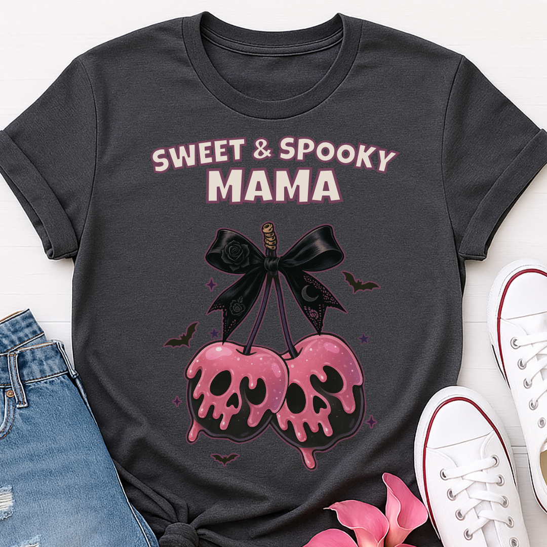 Sweet & Spooky Mama Cherry T-shirt