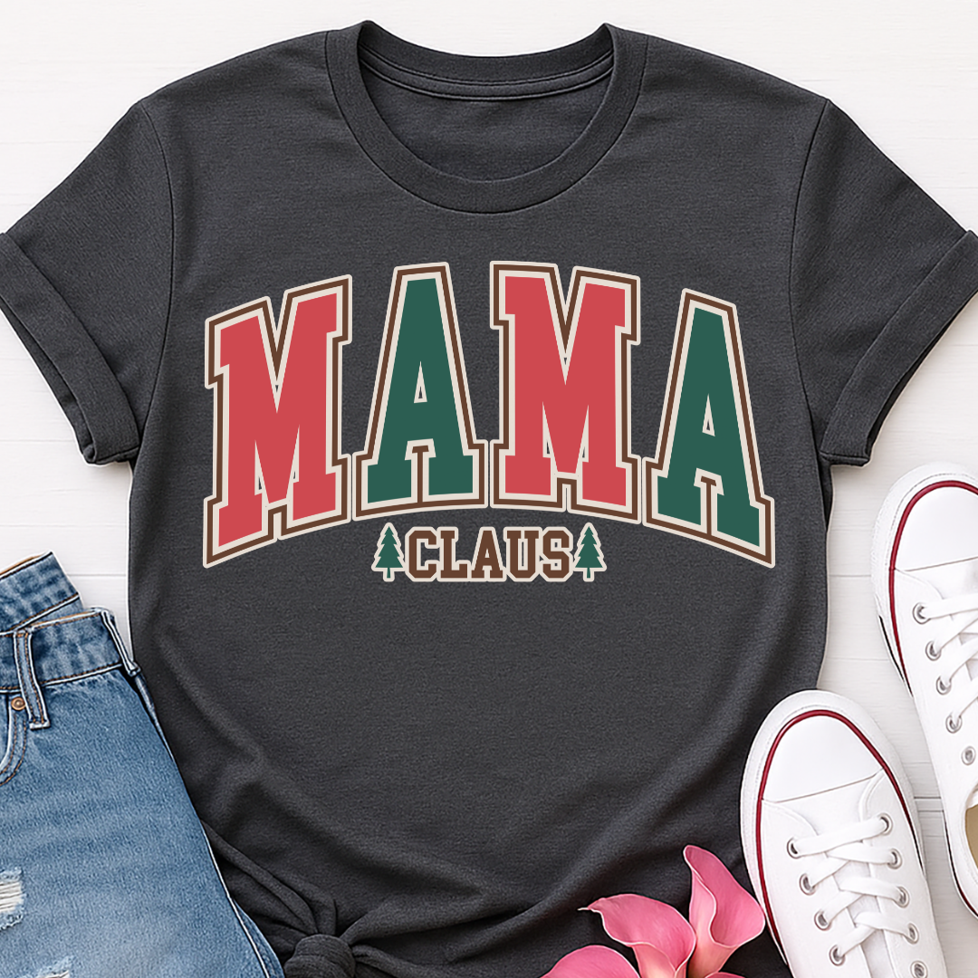 Mama Claus Christmas T-shirt - V1