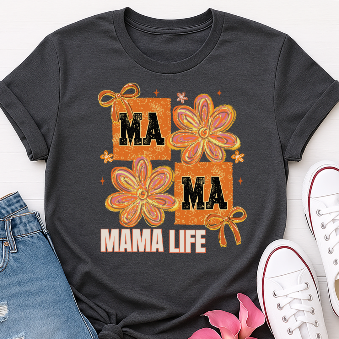 Mama Life Floral T-shirt