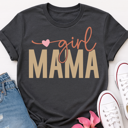 Girl Mama T-shirt - Mom Tee