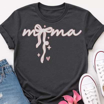 Mama Bow Script T-shirt