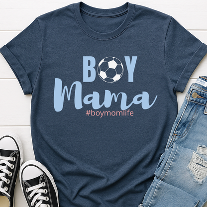 Boy Mama Soccer T-shirt