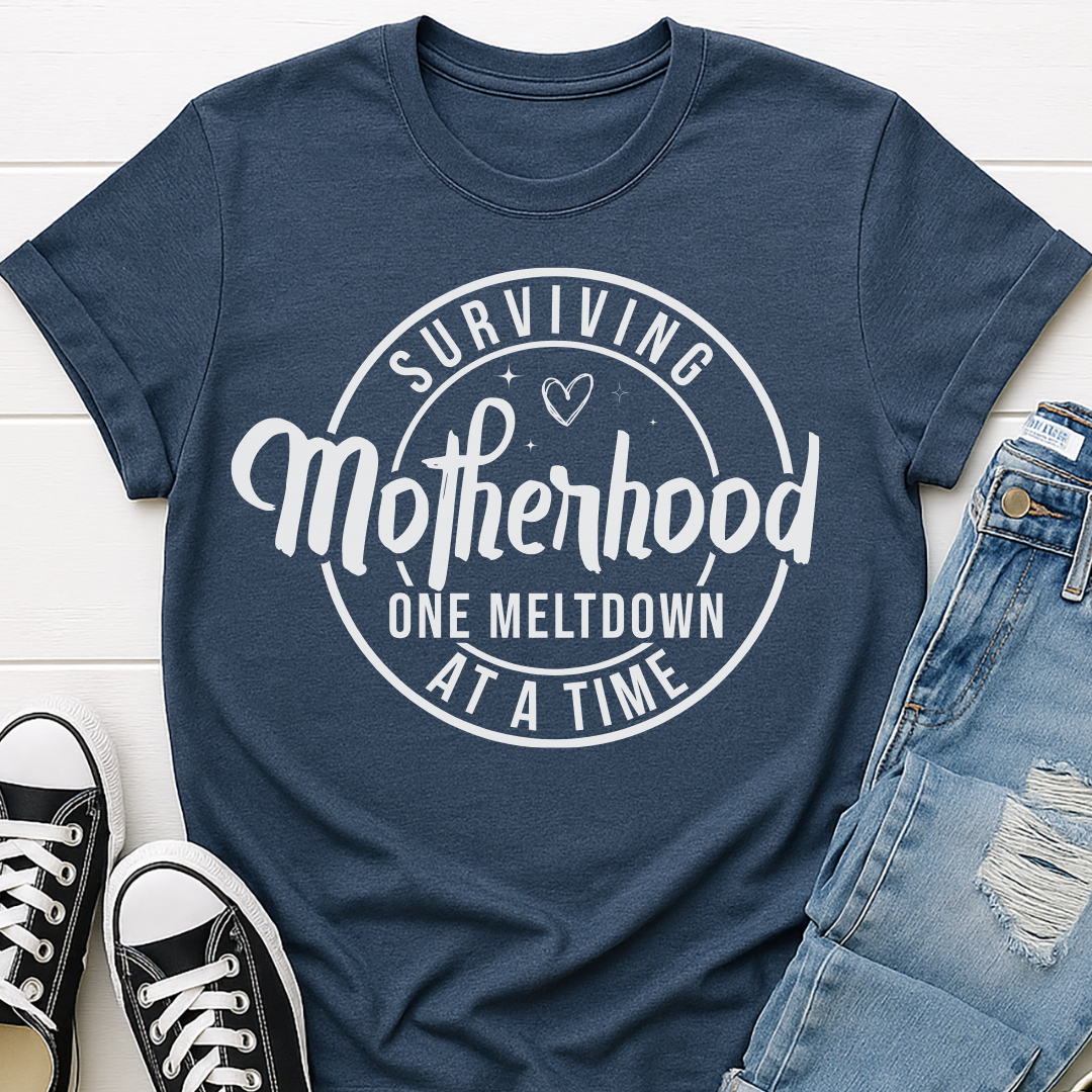 Surviving Motherhood T-shirt - Funny Mom Life Tee