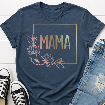 Boho Floral Mama T-shirt