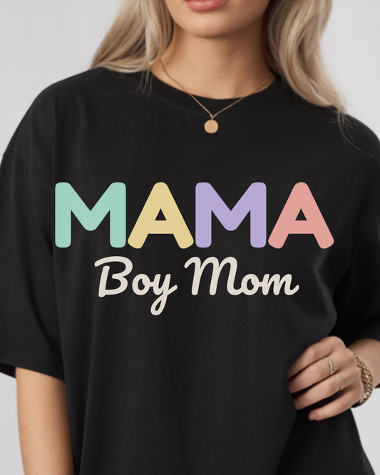 Boy Mom Life Tee- For Moms Raising Wild Boys 💙