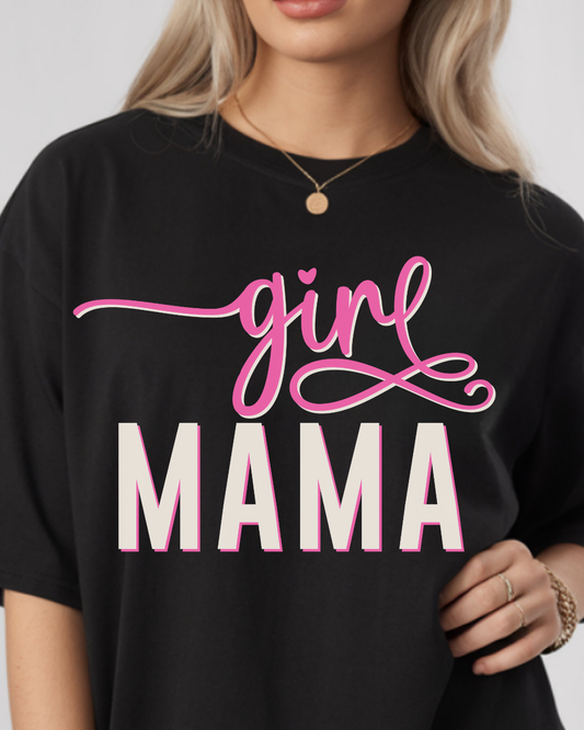 Girl Mama T-shirt - Girl Mama Shirt