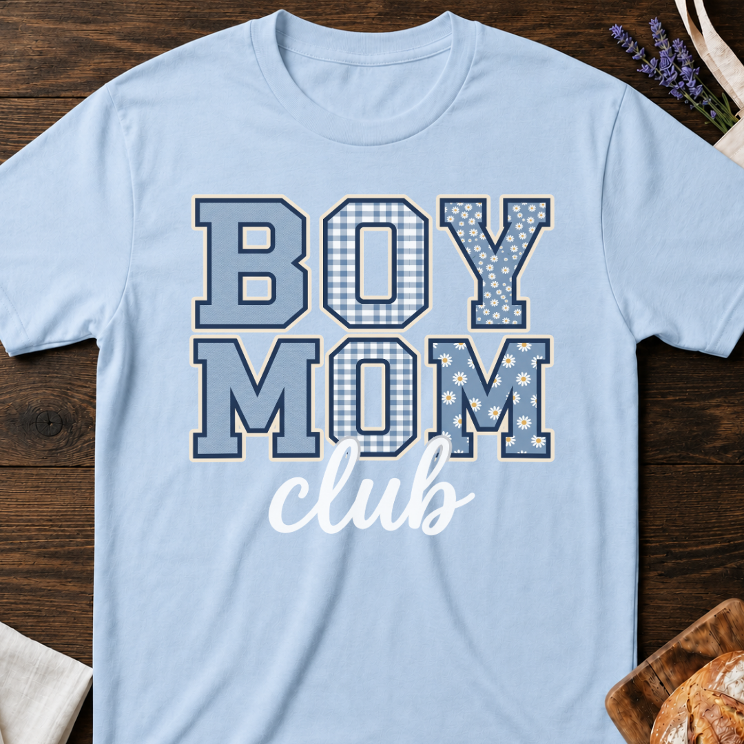 Boy Mom Club Varsity T-shirt