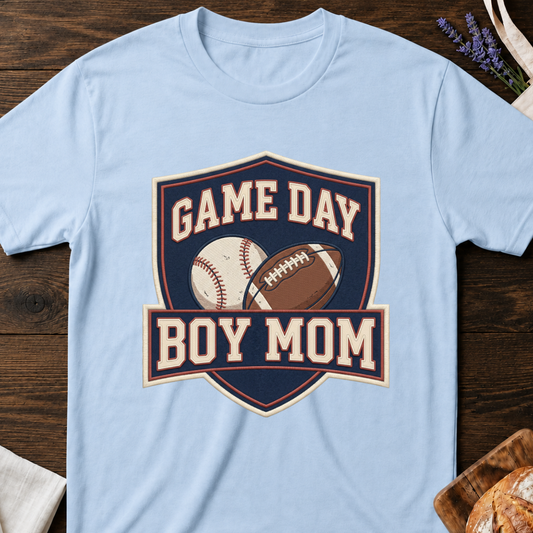 Game Day Boy Mom Shirt