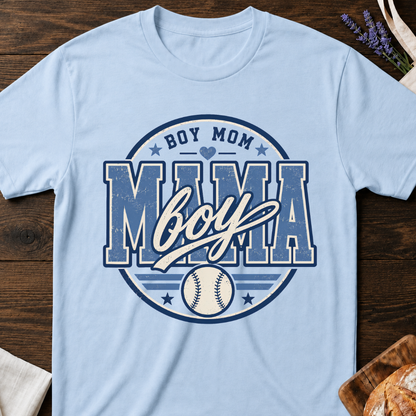 Boy Mom Baseball T-Shirt