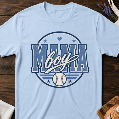 Mama Boy Baseball T-Shirt