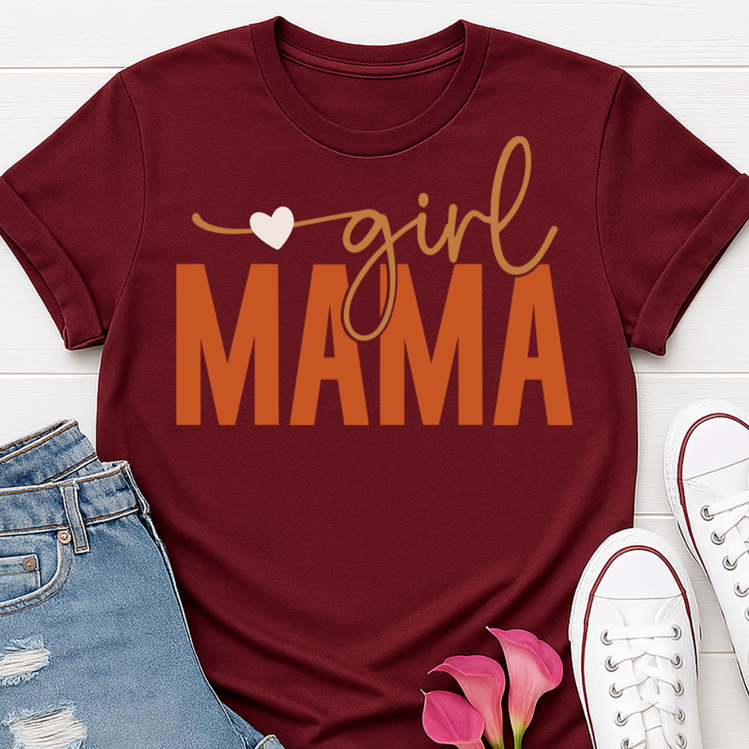 Girl Mama T-shirt - Mom Tee
