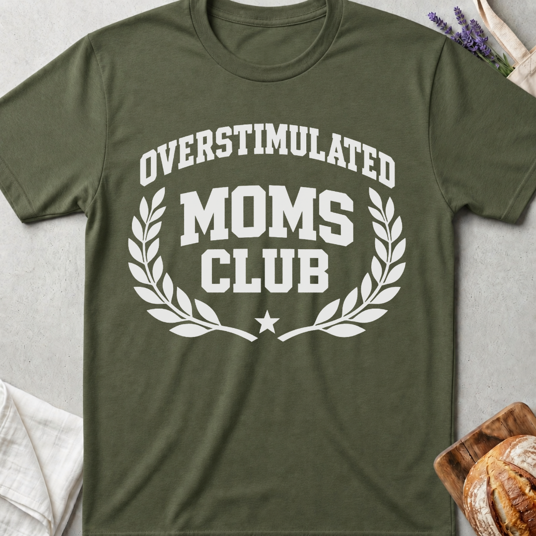 Overstimulated Moms Club T-Shirt