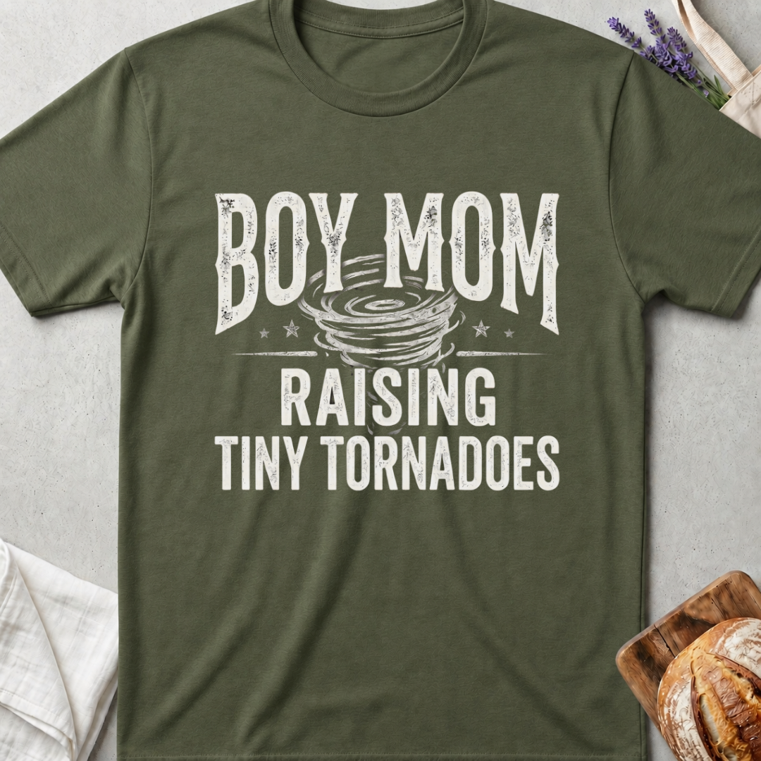 Boy Mom Shirt | Raising Tiny Tornadoes