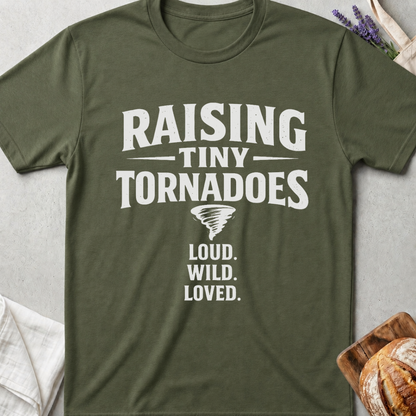 Raising Tiny Tornadoes Wild Loved T-Shirt | Mom Shirt