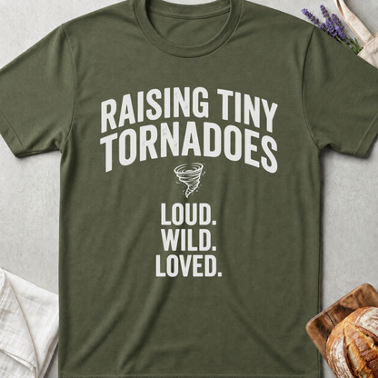 Raising Tiny Tornadoes Shirt | Loud Wild Loved T-Shirt
