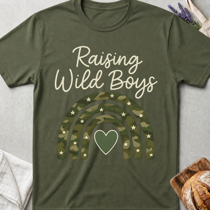 Raising Wild Boys T-shirt - Boy Mama Shirt