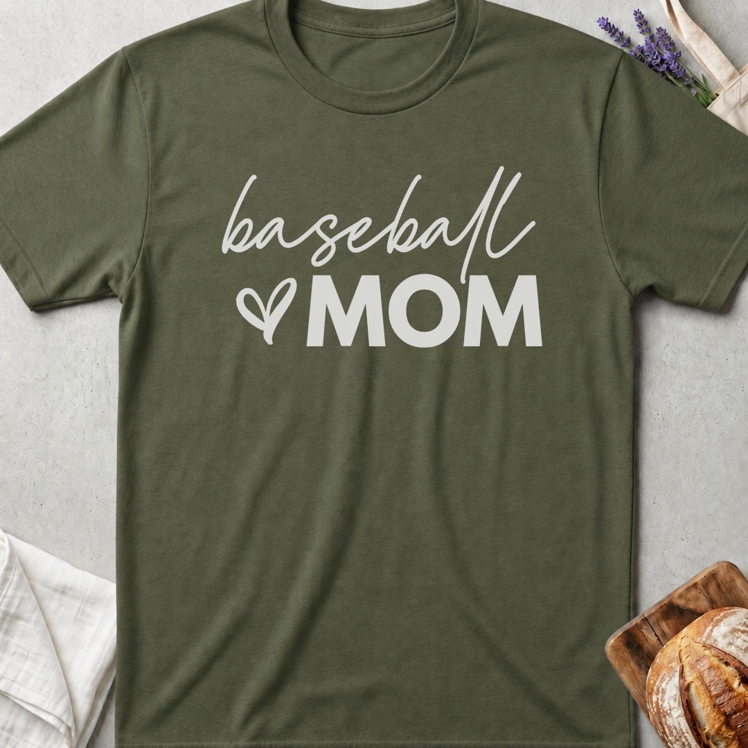 Proud Baseball Mom T-Shirt