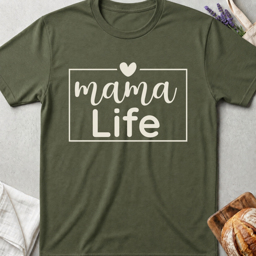 Mama Life Shirt - Cute Mom Life Tee - Motherhood T-Shirt