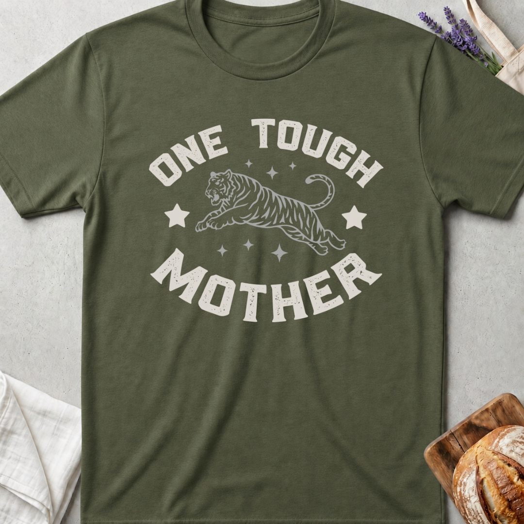 One Tough Mother T-shirt - Funny Mama Shirt - Mom Life Tee