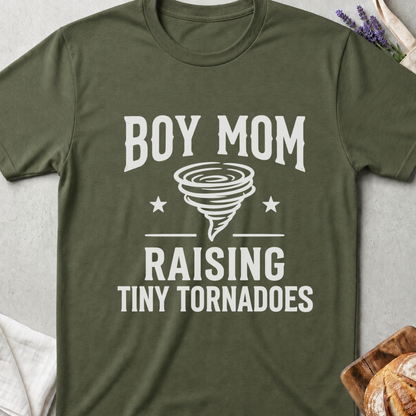 Tiny Tornadoes Mom T-Shirt