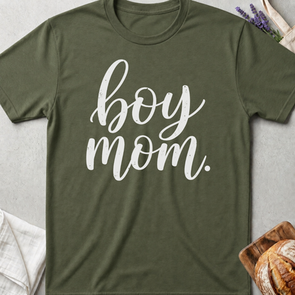 Minimalist Boy Mom T-Shirt