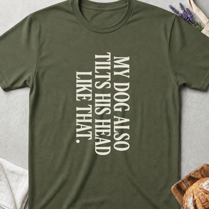 Dog Head Tilt T-Shirt