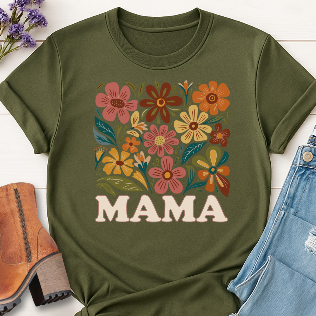 Mama Floral T-shirt