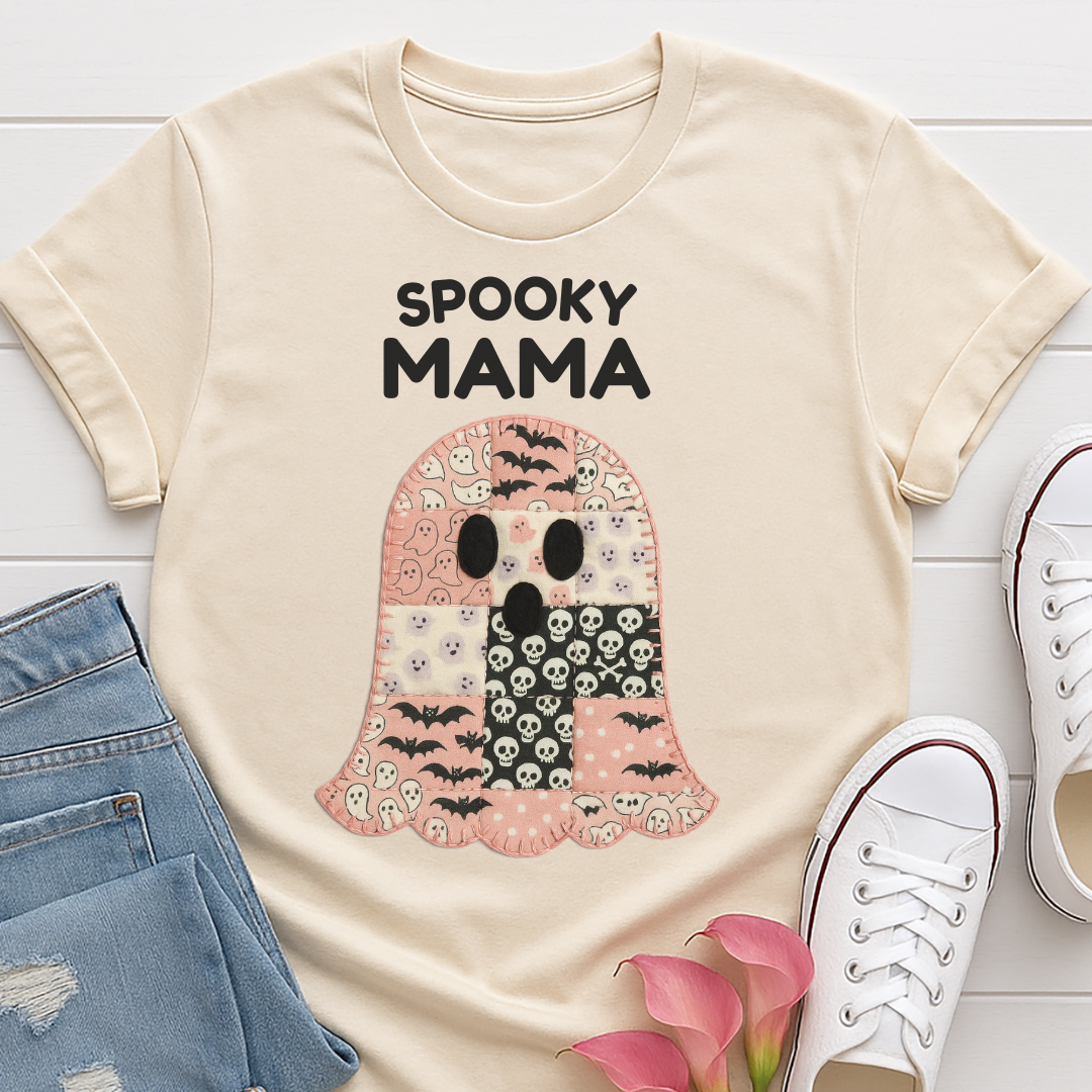 Spooky Mama Halloween T-shirt