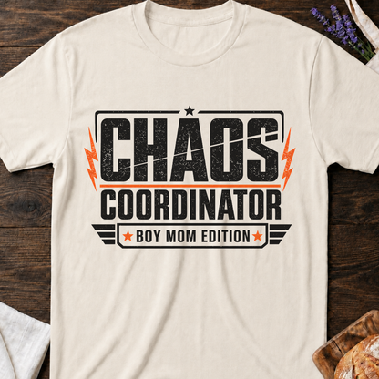 Chaos Coordinator Boy Mom T-Shirt | Funny Boy Mom Shirt