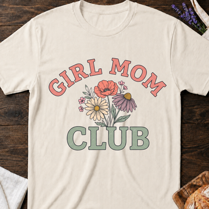 Girl Mom Flowers T-Shirt